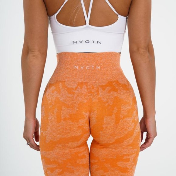 NVGTN Pants & Jumpsuits New Nvgtn Burnt Orange Legging Poshmark